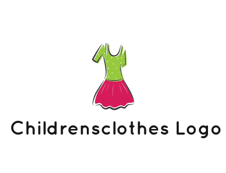 fashion apparel or dress logo