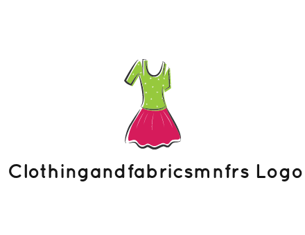 fashion apparel or dress logo