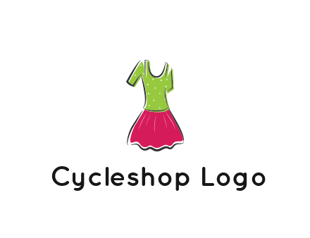 fashion apparel or dress logo