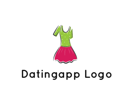 fashion apparel or dress logo