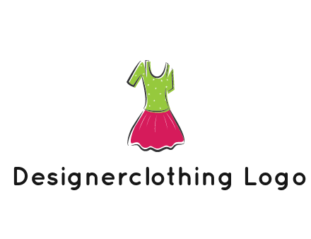 fashion apparel or dress logo