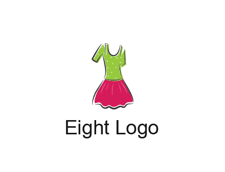 fashion apparel or dress logo