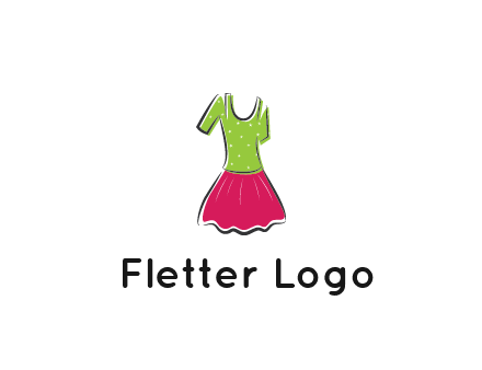 fashion apparel or dress logo