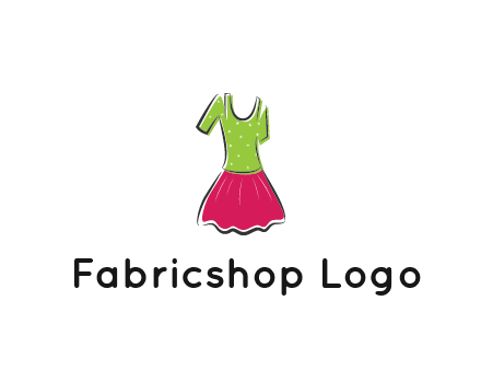 fashion apparel or dress logo