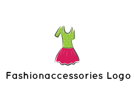 fashion apparel or dress logo