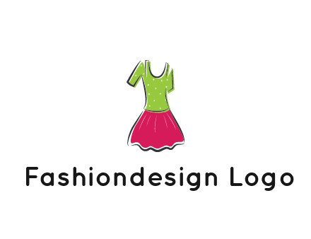 fashion apparel or dress logo