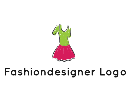 fashion apparel or dress logo