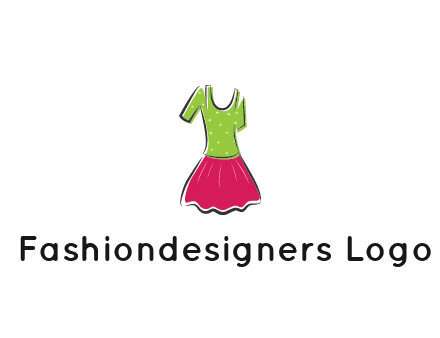 fashion apparel or dress logo