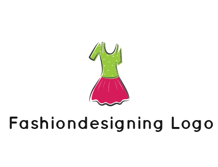 fashion apparel or dress logo