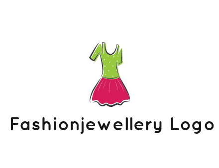 fashion apparel or dress logo