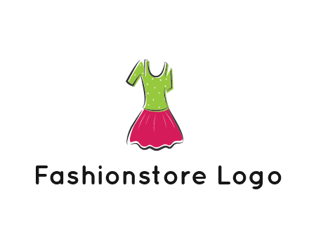 fashion apparel or dress logo