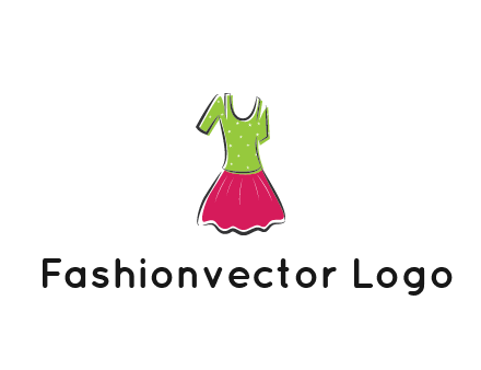 fashion apparel or dress logo