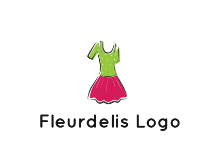 fashion apparel or dress logo