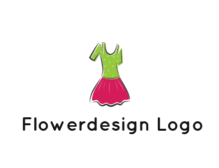 fashion apparel or dress logo