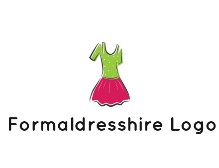 fashion apparel or dress logo