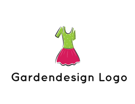 fashion apparel or dress logo