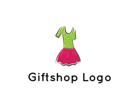 fashion apparel or dress logo