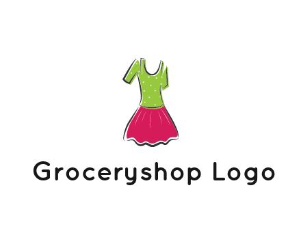 fashion apparel or dress logo
