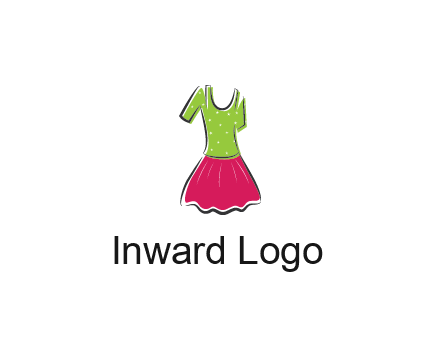 fashion apparel or dress logo