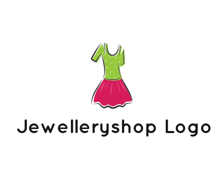 fashion apparel or dress logo