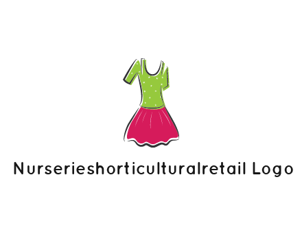 fashion apparel or dress logo