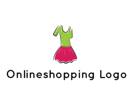 fashion apparel or dress logo