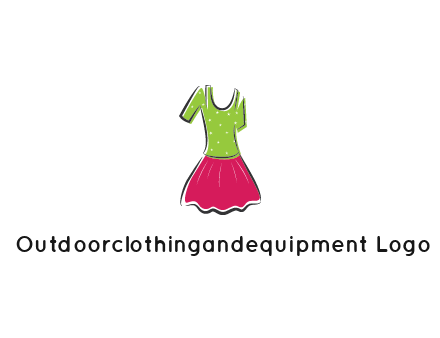 fashion apparel or dress logo
