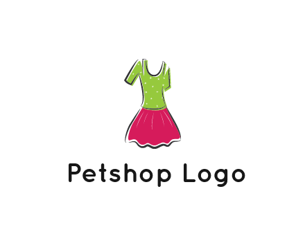 fashion apparel or dress logo