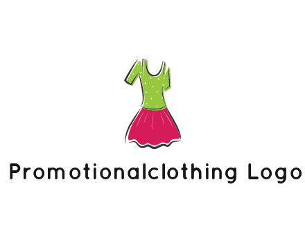fashion apparel or dress logo