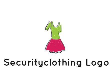 fashion apparel or dress logo