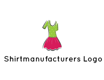 fashion apparel or dress logo