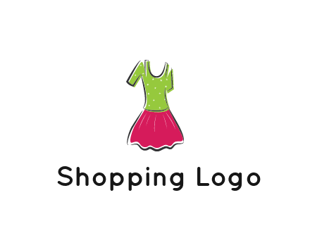 fashion apparel or dress logo