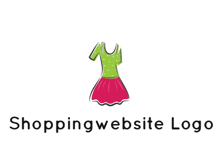 fashion apparel or dress logo