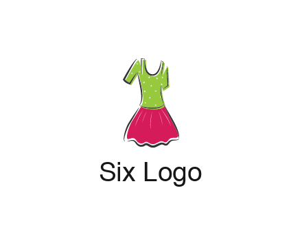 fashion apparel or dress logo