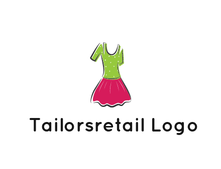 fashion apparel or dress logo