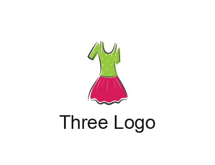 fashion apparel or dress logo