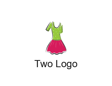 fashion apparel or dress logo