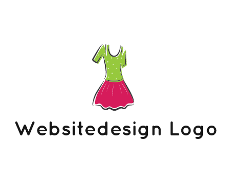 fashion apparel or dress logo