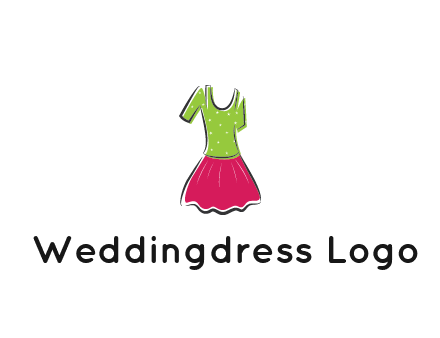 fashion apparel or dress logo