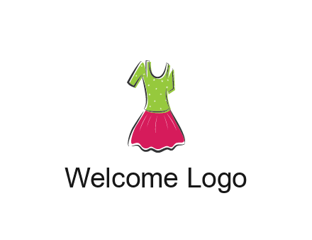 fashion apparel or dress logo