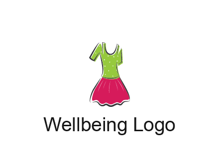 fashion apparel or dress logo