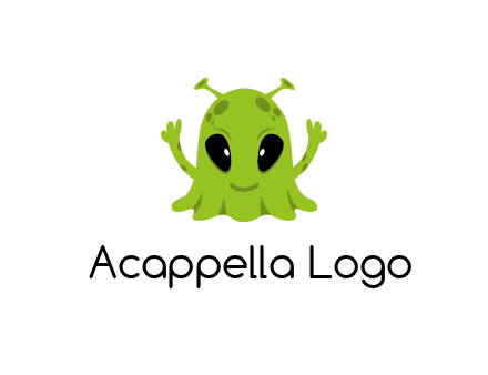 alien character logo