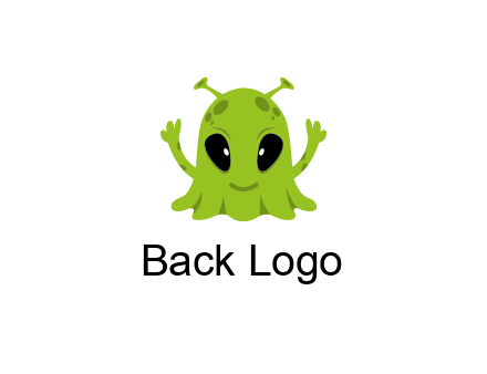 alien character logo