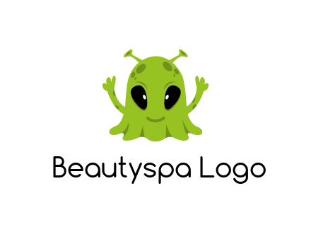 alien character logo