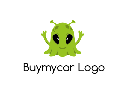 alien character logo