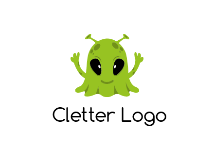 alien character logo
