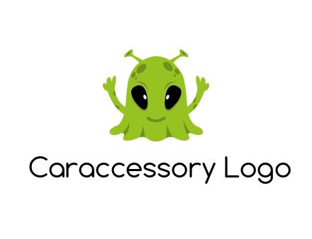 alien character logo