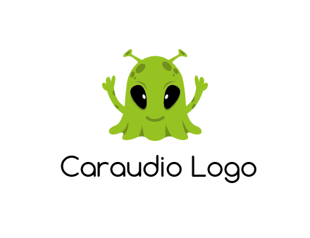 alien character logo