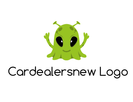 alien character logo