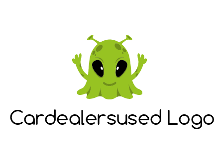 alien character logo